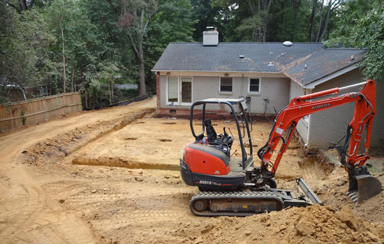 Excavating Contractors Waxhaw NC