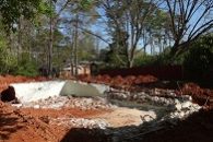 Concrete pool demolition
