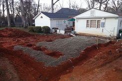 Excavation & footings digging
